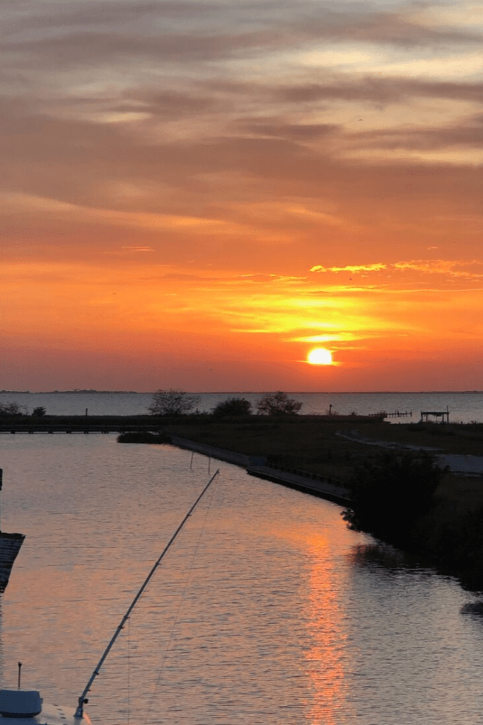 Sunset in Rockport, TX
